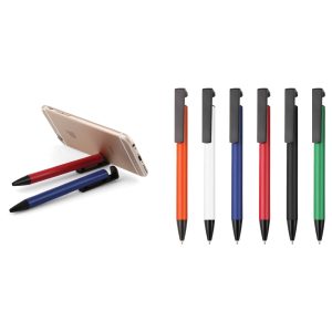 Telefon Standlı Metal Tükenmez Kalem